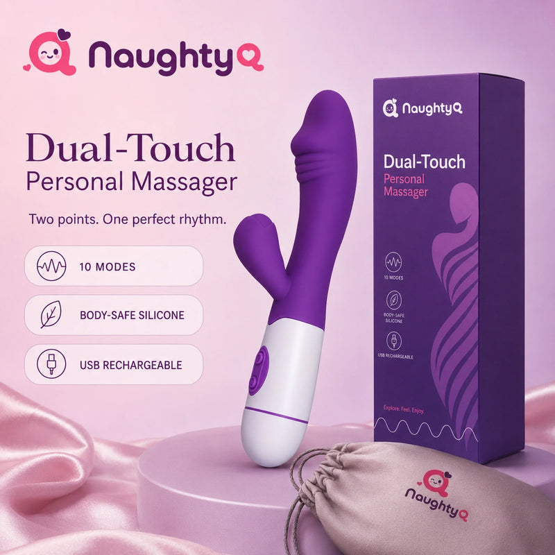 Taraang Dual-Touch Rechargeable Personal Massager