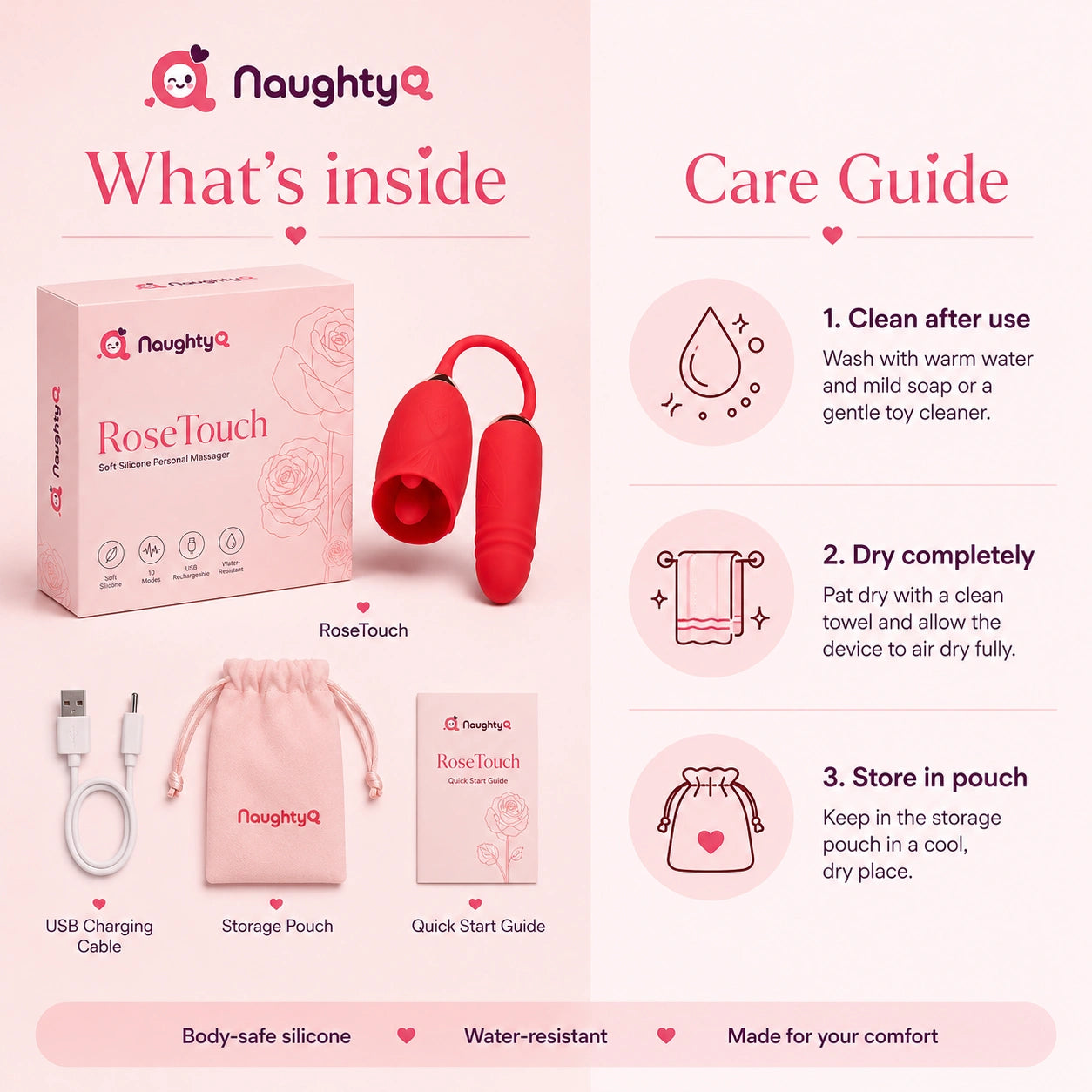 Gulaabo Soft Silicone Personal Massager